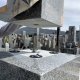 大島石　神徒型墓石を設置させて頂きました。